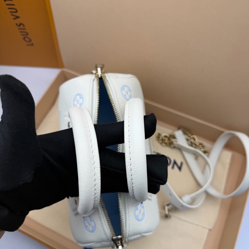 LV 路易威登 Speedy 20 限定款 嬰兒藍 藍白色限定款-5
