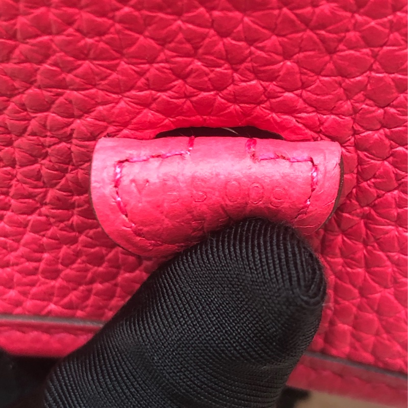 Hermes Mini Evelyn 16 桃紅色 TC皮 Y stamp XC510-8