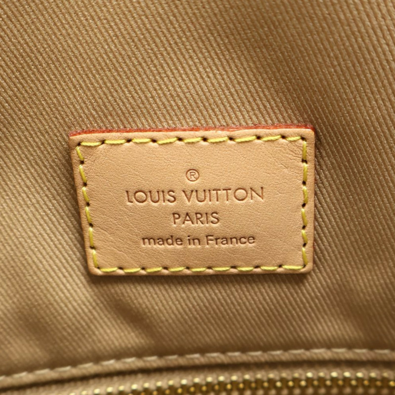 棕色 原花帆布 Graceful MM 肩背包【LOUIS VUITTON LV 路易威登】 M43704-4