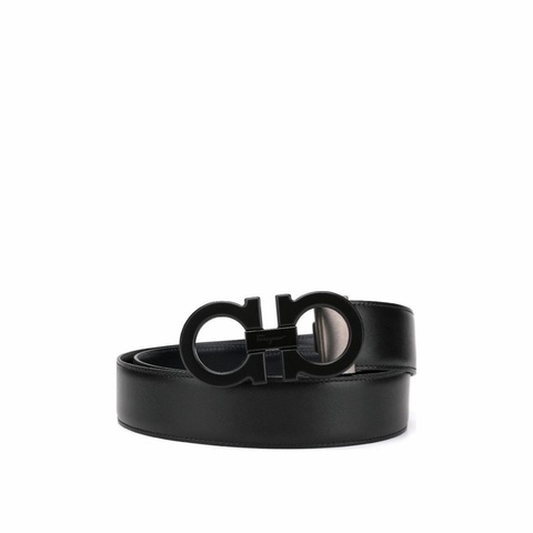Salvatore Ferragamo 男士 雙面可調式GANCINI腰帶85 90 95 100 105 110 115碼3.5cm