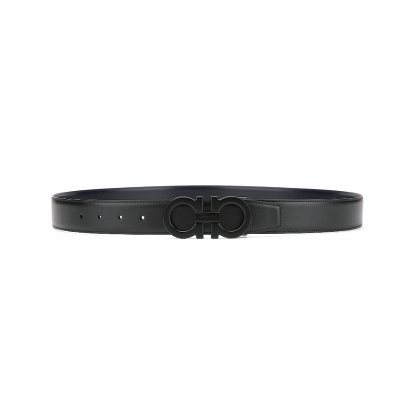 Salvatore Ferragamo 男士 雙面可調式GANCINI腰帶85 90 95 100 105 110 115碼3.5cm-5