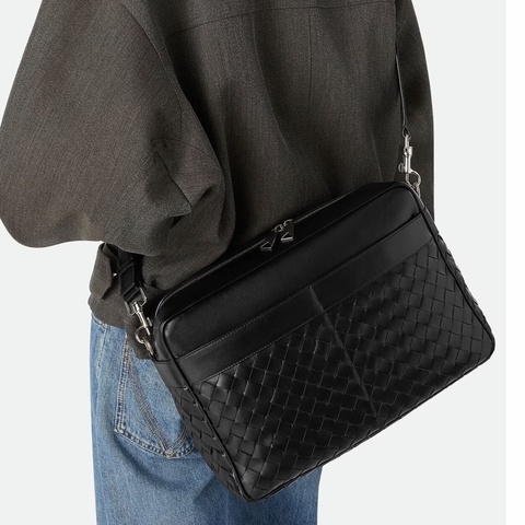 Bottega Veneta 男士 編織單肩包均碼碼