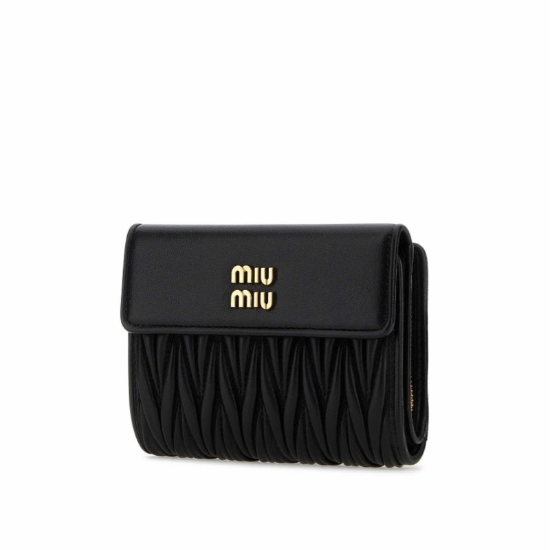 Miu Miu 女士 凸紋絎縫錢包均碼碼14cm*9cm-2