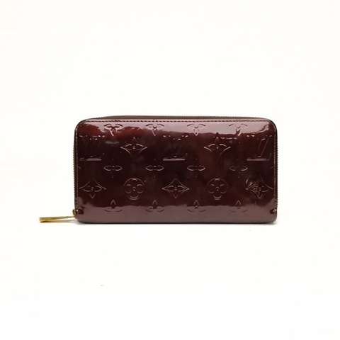 LOUIS VUITTON 車厘子紅漆皮2009長款錢包