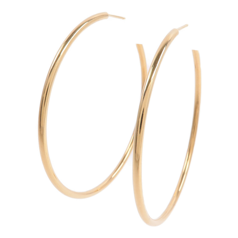 TIFFANY＆CO 18K黃金Hoop Earrings耳環-1
