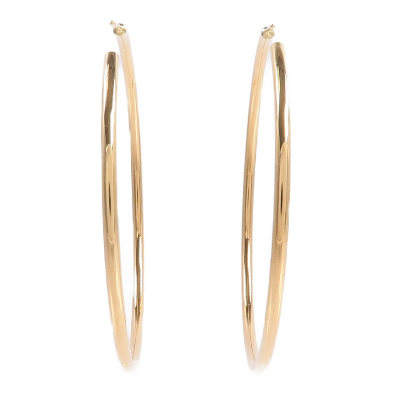 TIFFANY＆CO 18K黃金Hoop Earrings耳環-2