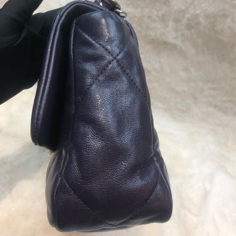 Chanel 19 細紫色金扣 XC515-5