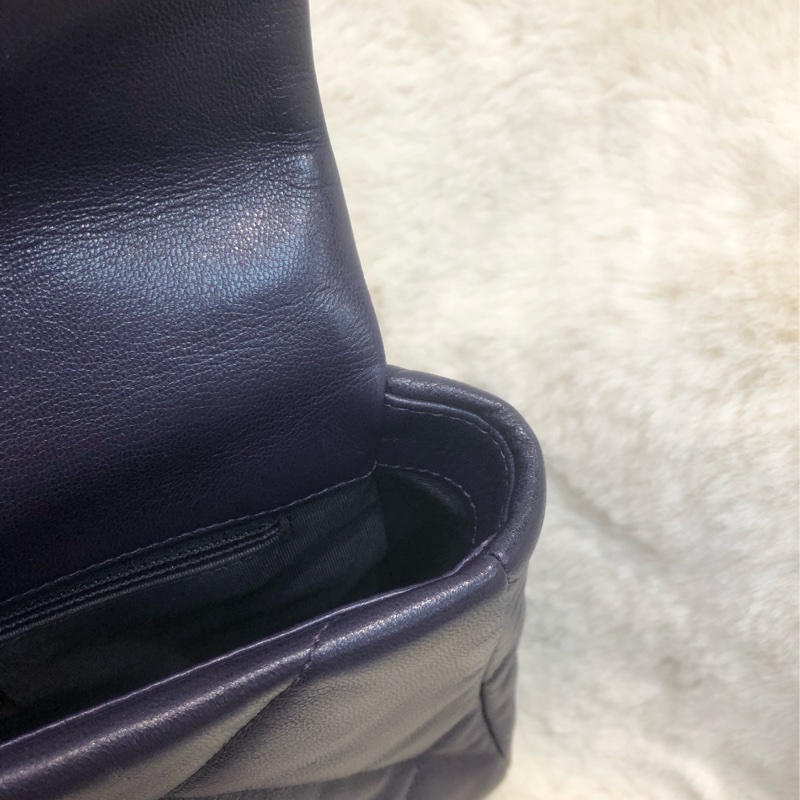 Chanel 19 細紫色金扣 XC515-14