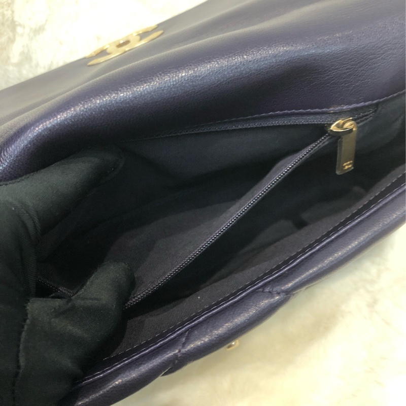 Chanel 19 細紫色金扣 XC515-20