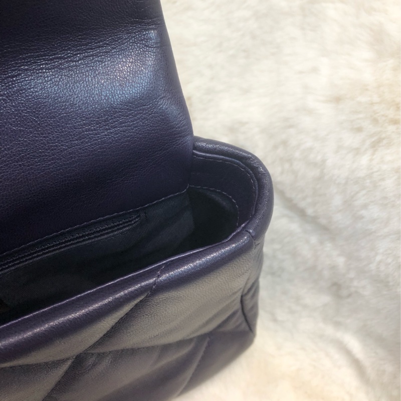 Chanel 19 細紫色金扣 XC515-23