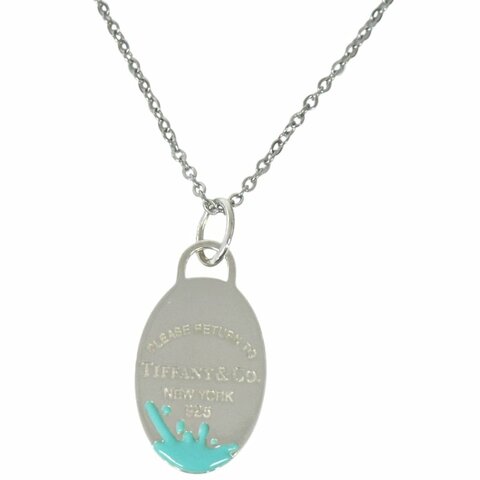 TIFFANY & CO. *送無品牌頸鏈* Return To Tiffany 純銀 吊咀