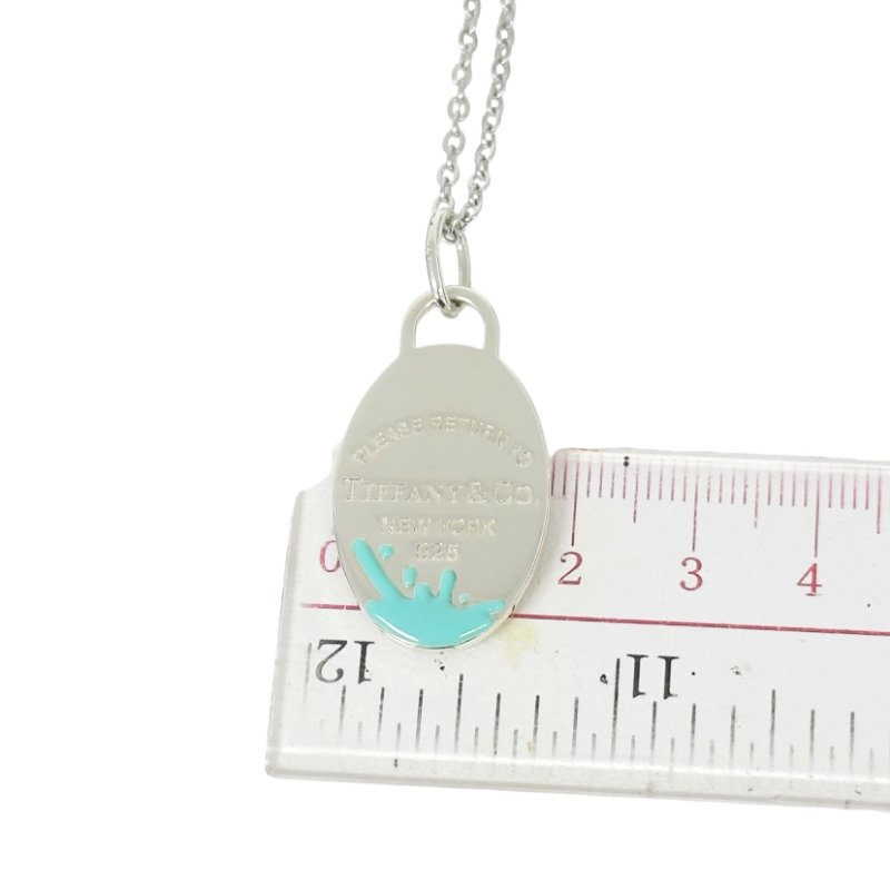 TIFFANY & CO. *送無品牌頸鏈* Return To Tiffany 純銀 吊咀-12