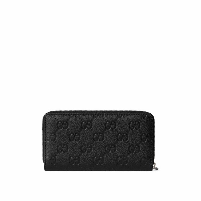Gucci 男士 Gucci Imprint系列全拉鍊錢包均碼碼19cm*2.5cm*10.5cm-1