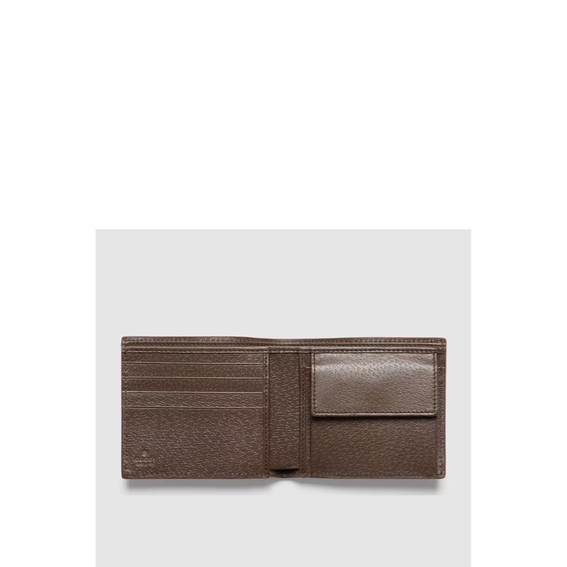 Gucci 男士 GG 細節錢包均碼碼11cm*9cm-3