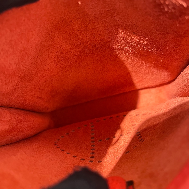 Hermes 蜜桃紅Mini Evelyne 16cm-8