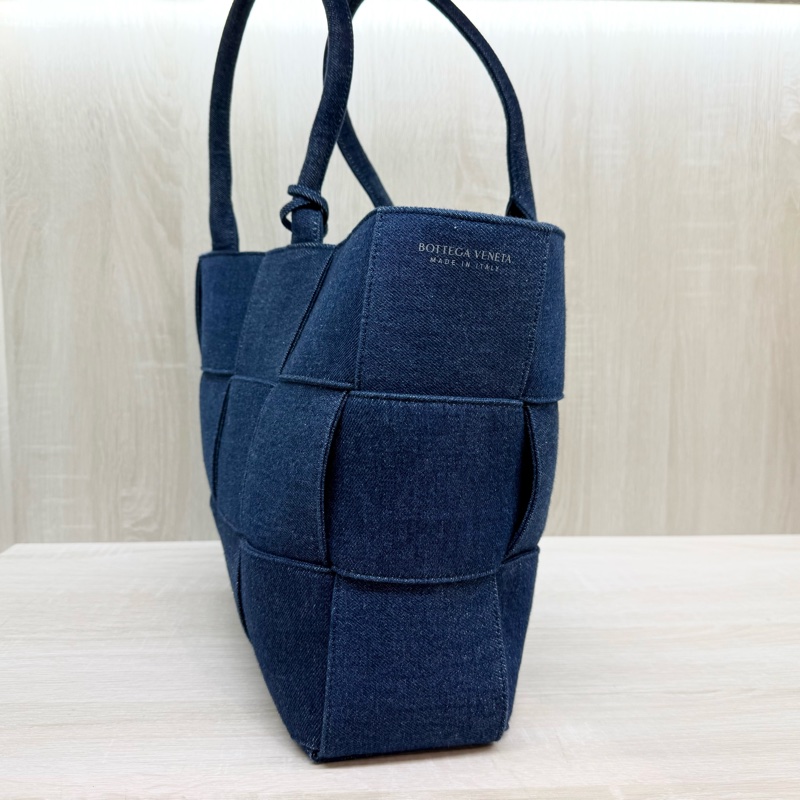 BV💙牛仔藍丹寧布Arco Tote Bag托特包744022V2ZJ1-4