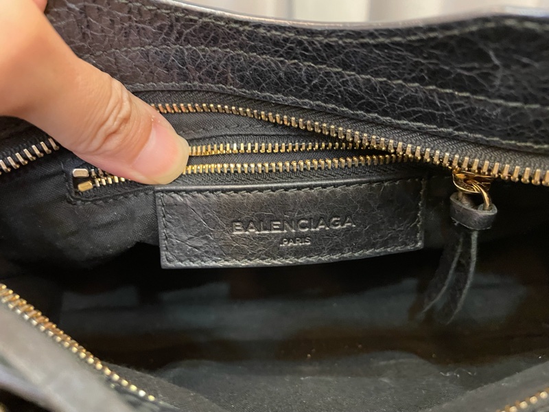 正品Balenciaga巴黎世家mini city機車包-5