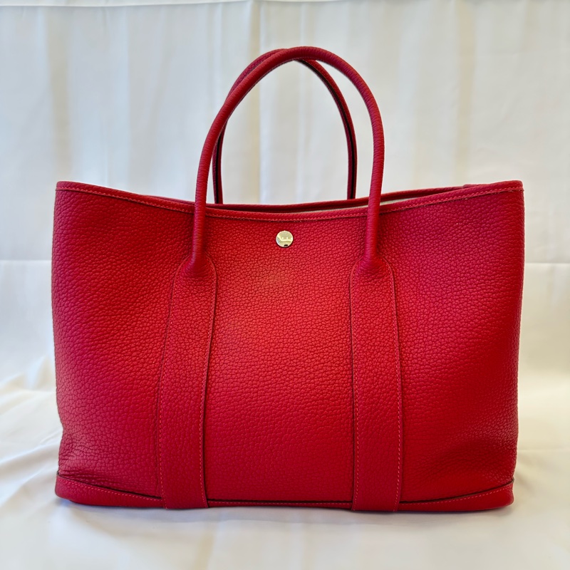 #超值現貨✨#全網最低📣#Hermès Garden Party 36/富貴紅/經典大花園-6