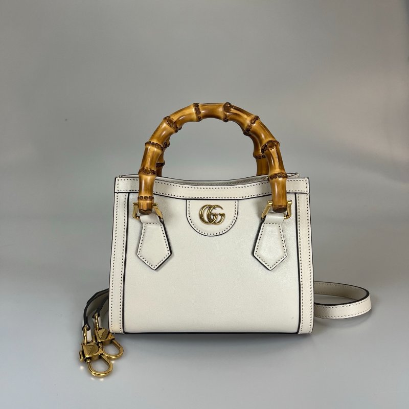 GUCCI 655661 白竹節提把包 小號-2