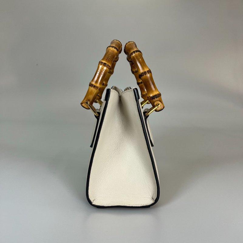 GUCCI 655661 白竹節提把包 小號-4