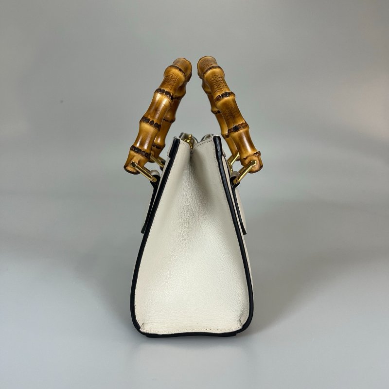 GUCCI 655661 白竹節提把包 小號-5