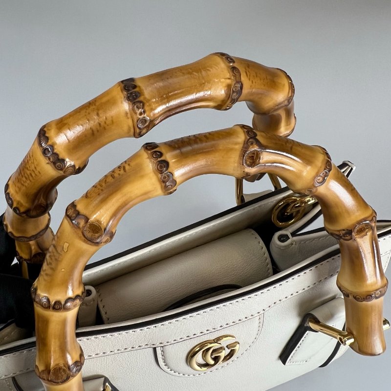 GUCCI 655661 白竹節提把包 小號-11