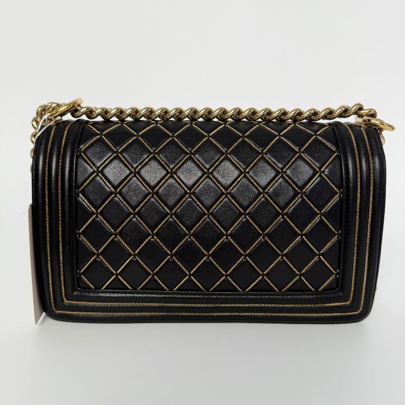 Chanel Leboy medium 
特別版 黑金經典顏色-1