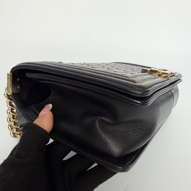 Chanel Leboy medium 
特別版 黑金經典顏色-6