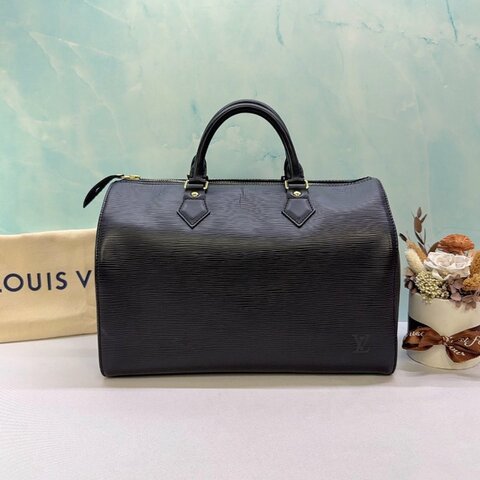 LV Epi Speedy 30水波紋波士頓手提包
