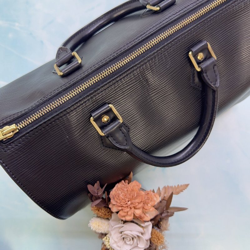 LV Epi Speedy 30水波紋波士頓手提包-5