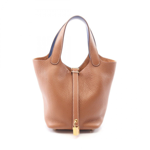 愛馬仕 Picotin Lock PM Eclat 手袋 U Taurillon Clemence Swift 金色五金