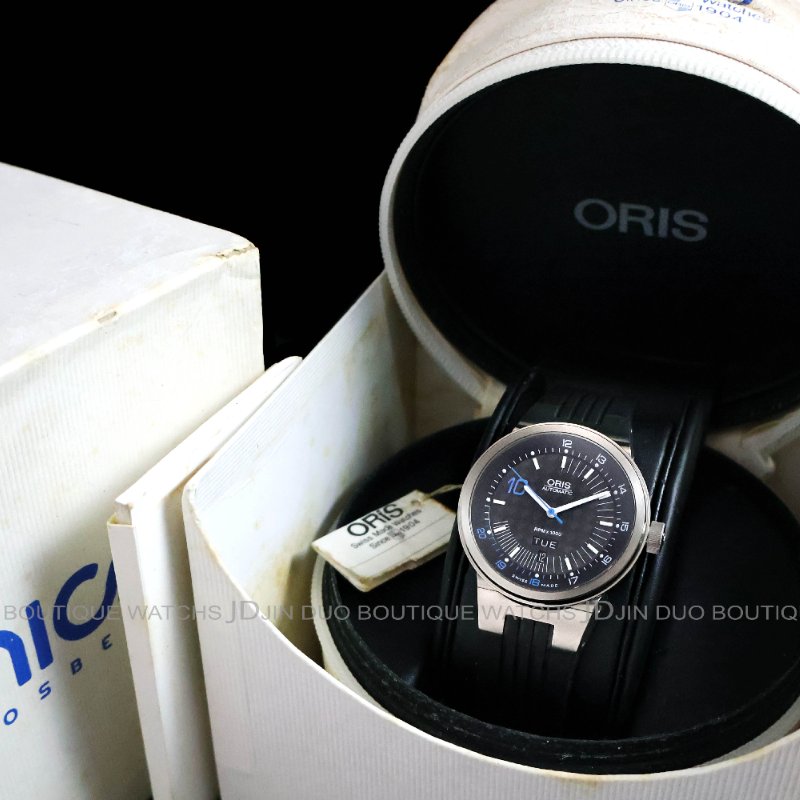 金鐸精品~W903 ORIS豪利時Williams F1 Nico Rosberg限量版鈦金屬自動上鍊男用腕錶-5