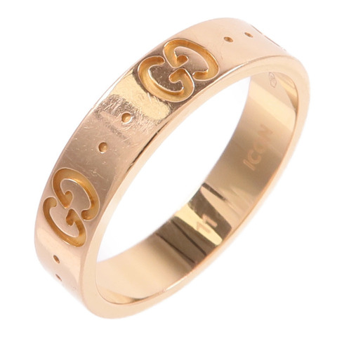 GUCCI 18K玫瑰金Gucci Icon Ring戒指
