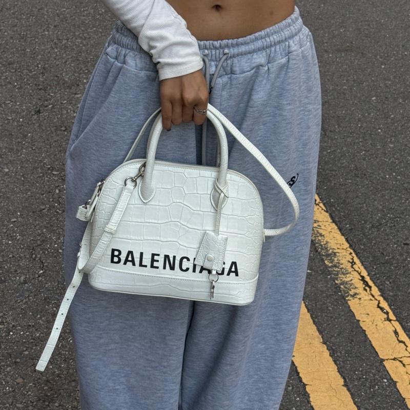 （稀有款🐊） Balenciaga 巴黎世家 鱷魚紋 斜背包【專櫃83,000】-7