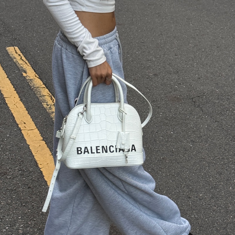（稀有款🐊） Balenciaga 巴黎世家 鱷魚紋 斜背包【專櫃83,000】-8