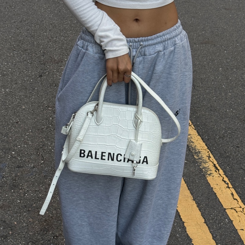 （稀有款🐊） Balenciaga 巴黎世家 鱷魚紋 斜背包【專櫃83,000】-25