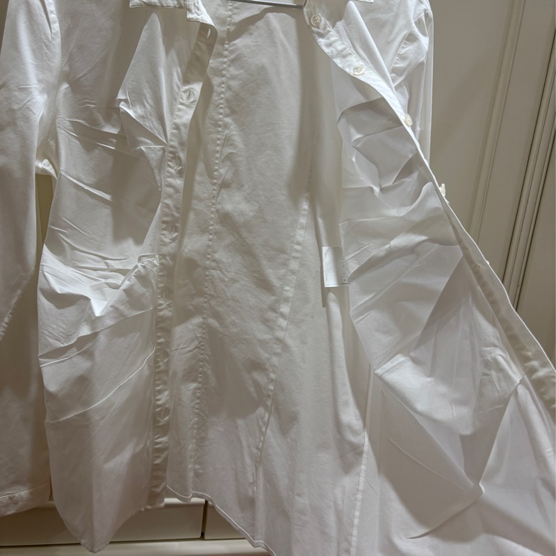 Dior白色百搭襯衫-6
