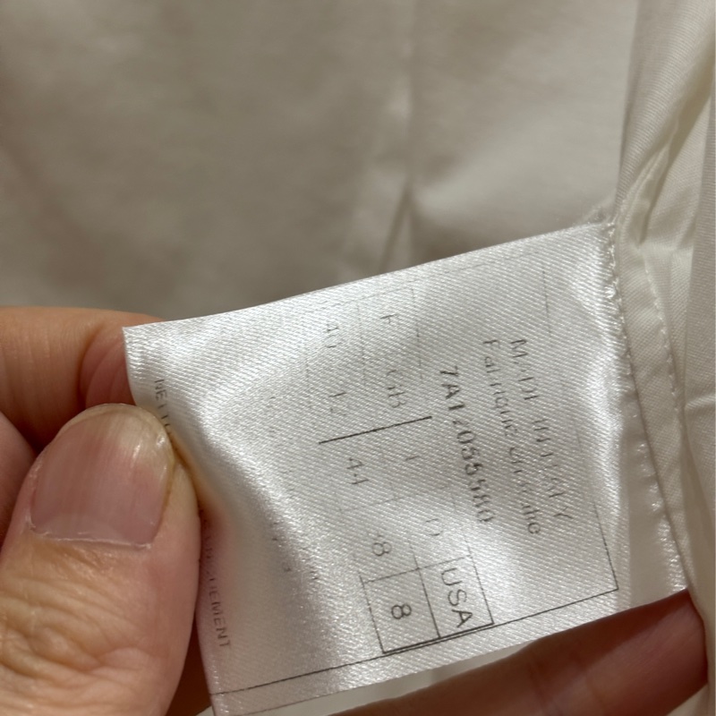 Dior白色百搭襯衫-9