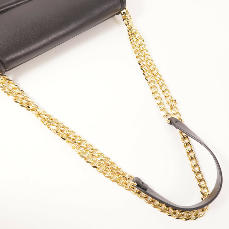 Valentino 【激減優惠】牛皮皮革VLogo Signature Bag金扣肩背袋-4