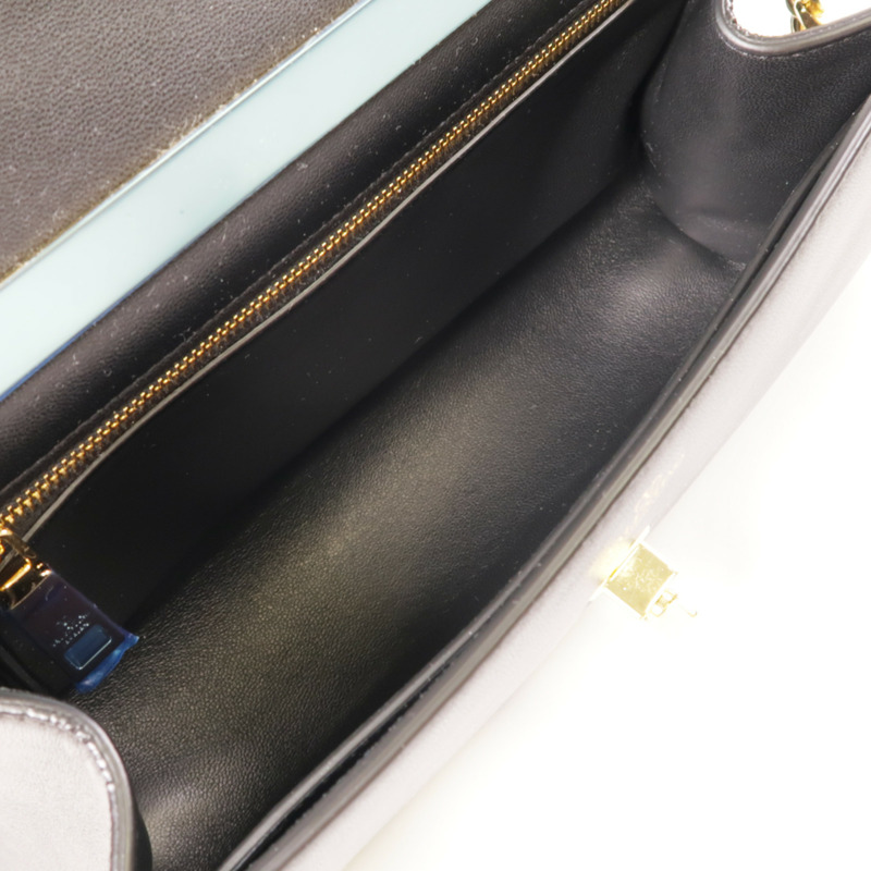 Valentino 【激減優惠】牛皮皮革VLogo Signature Bag金扣肩背袋-9