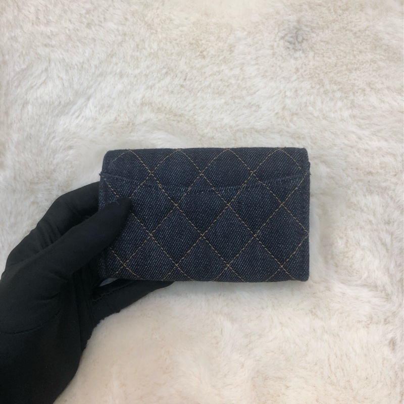 Chanel 牛仔卡包 芯片 XC375-1