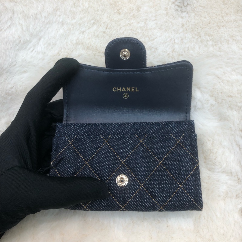 Chanel 牛仔卡包 芯片 XC375-6