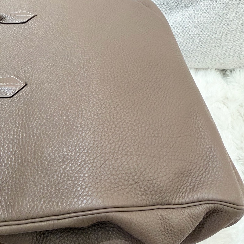 Hermes/ Birkin 40/ 大象灰 銀扣/ 框N-4