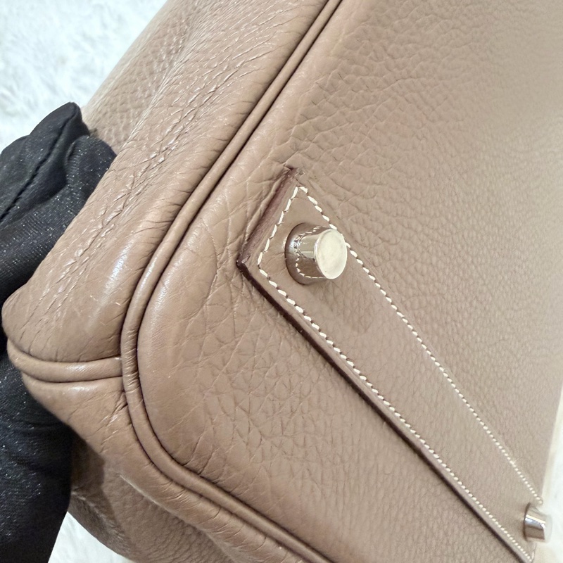 Hermes/ Birkin 40/ 大象灰 銀扣/ 框N-5