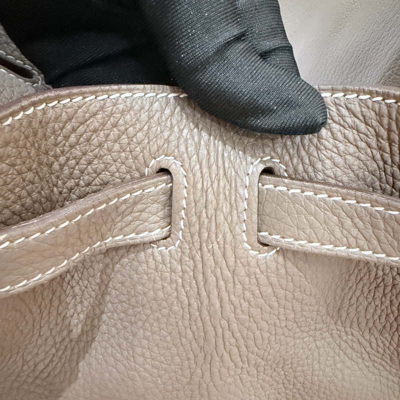 Hermes/ Birkin 40/ 大象灰 銀扣/ 框N-17