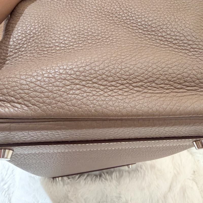 Hermes/ Birkin 40/ 大象灰 銀扣/ 框N-18