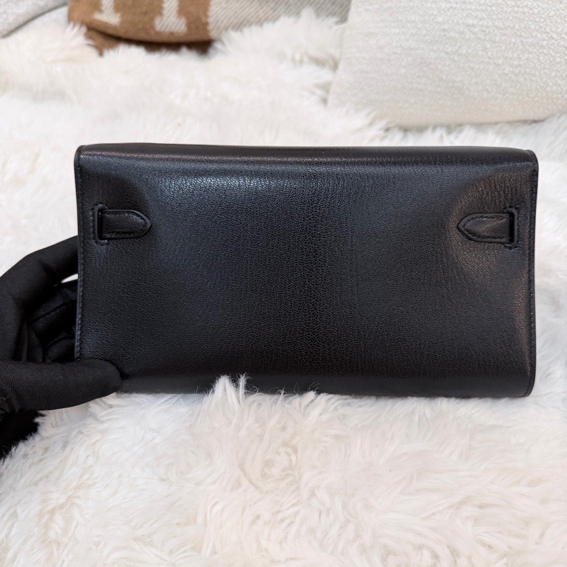 Hermes/ Kelly Togo 黑銀-2