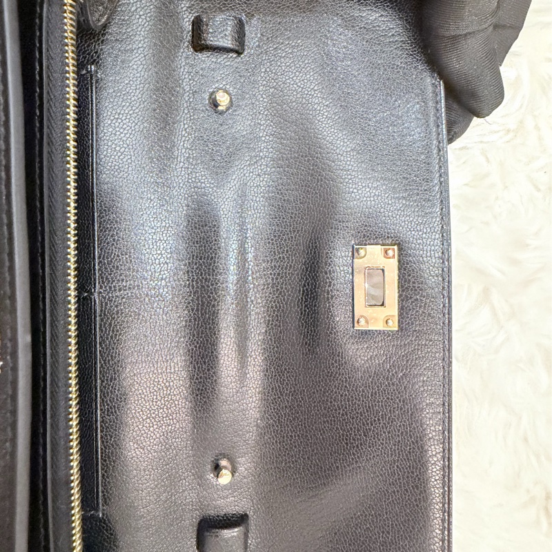 Hermes/ Kelly Togo 黑銀-8