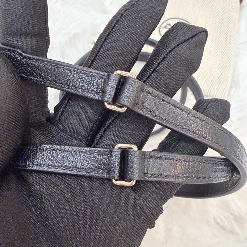 Hermes/ Kelly Togo 黑銀-16