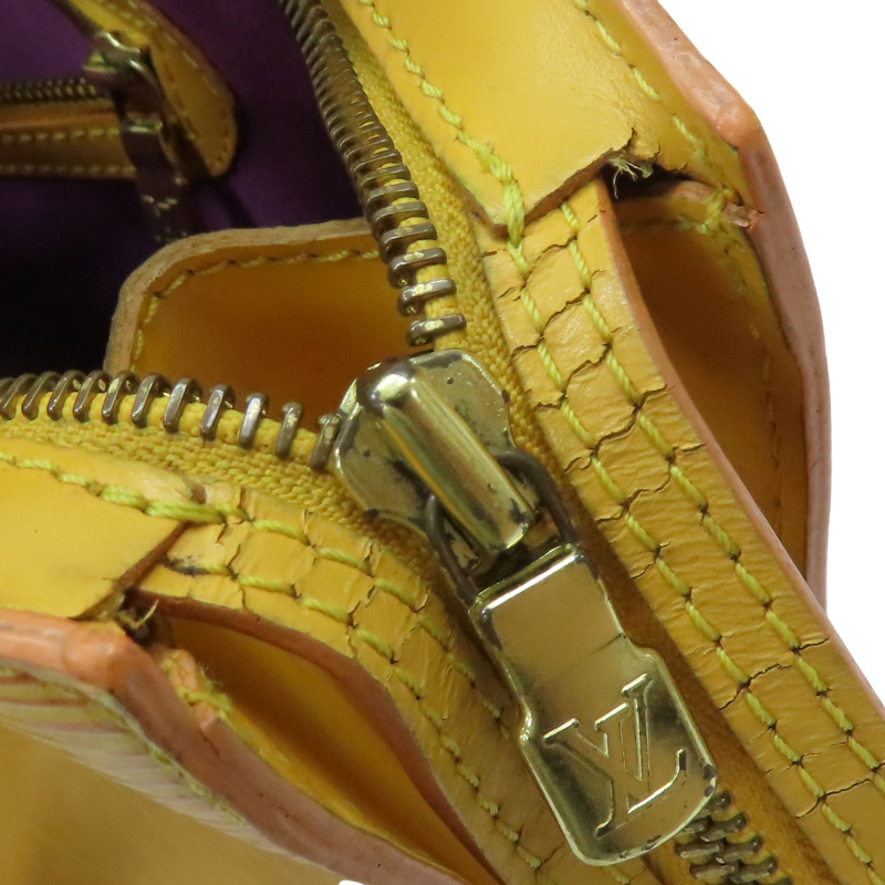 黃色 Epi 水波紋牛皮 貝殼包 肩背包 M52269 【LOUIS VUITTON LV 路易威登】 M52269-17